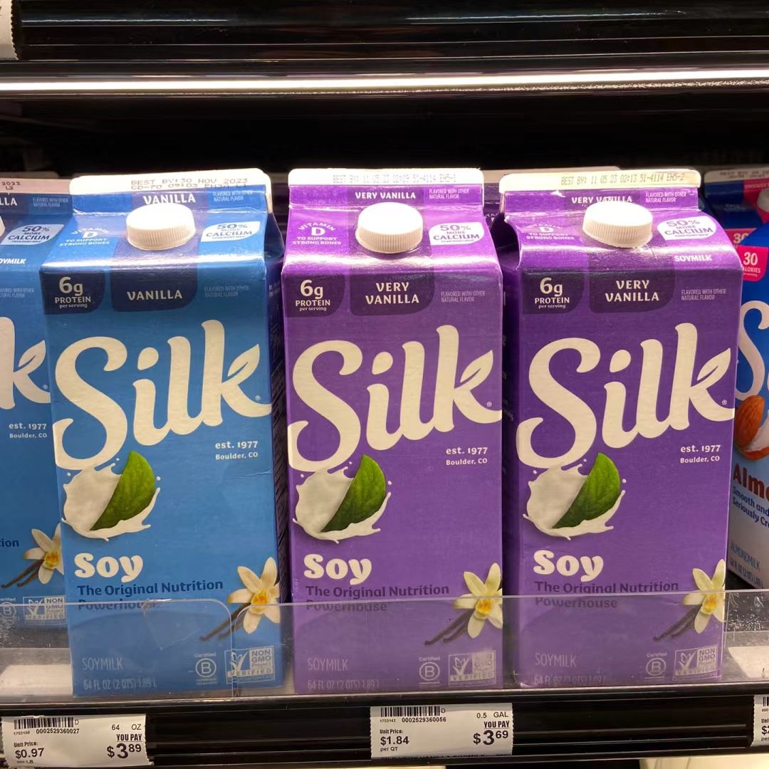 silk soy milk