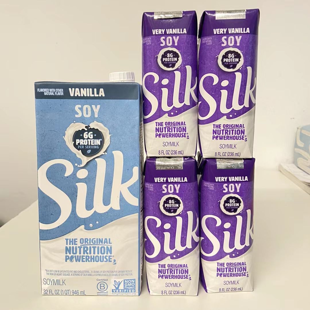 silk soy milk​