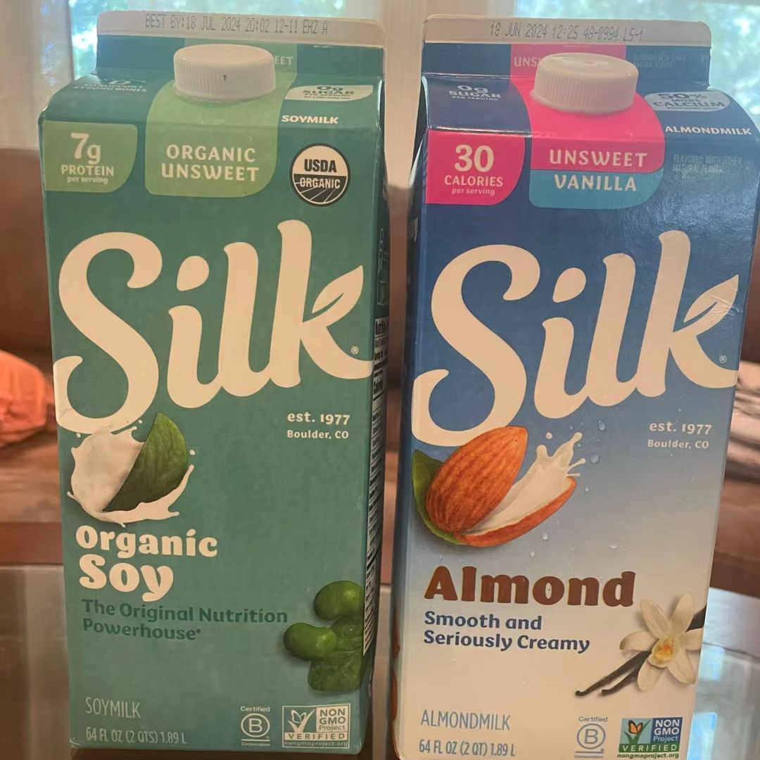 silk soy milk