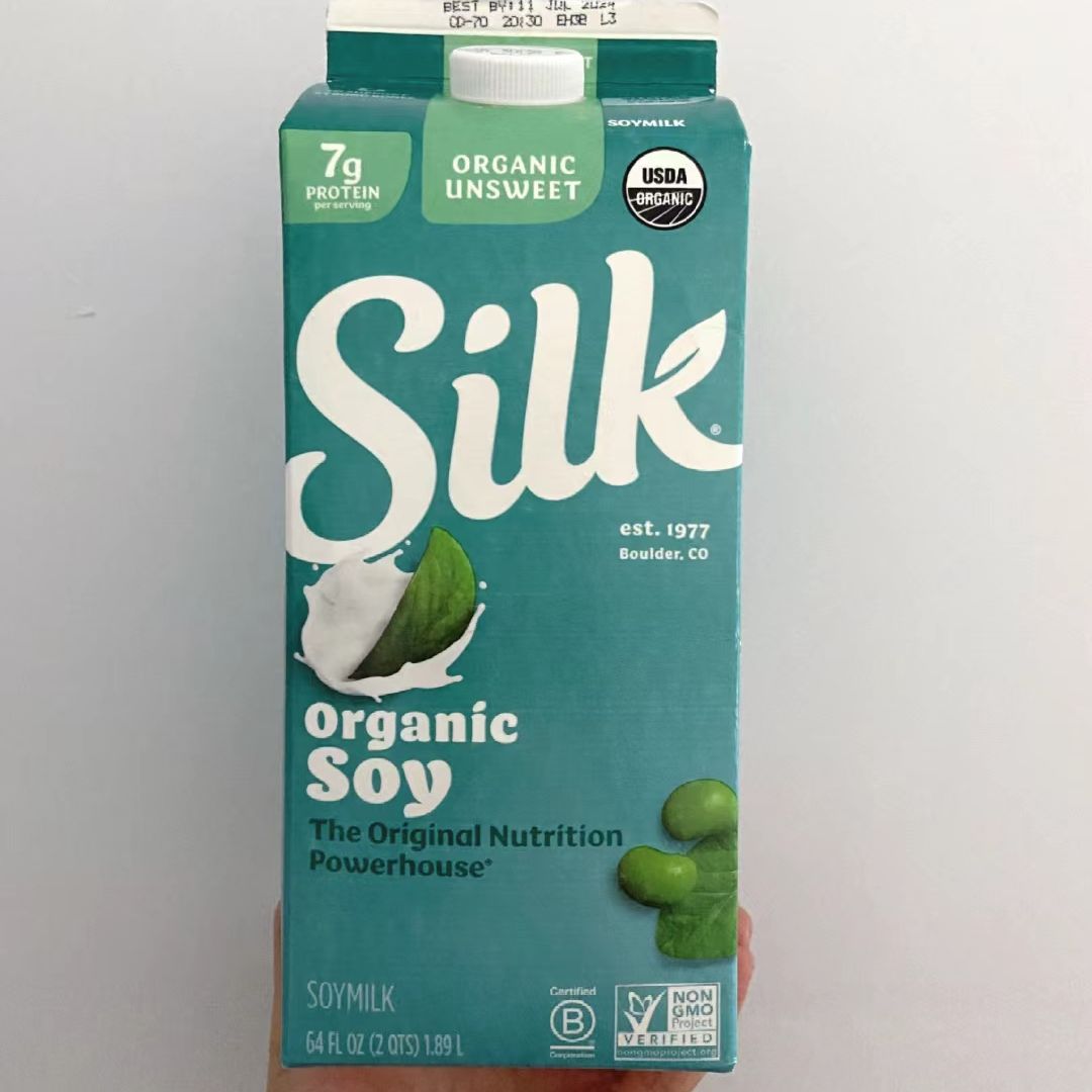 silk soy milk
