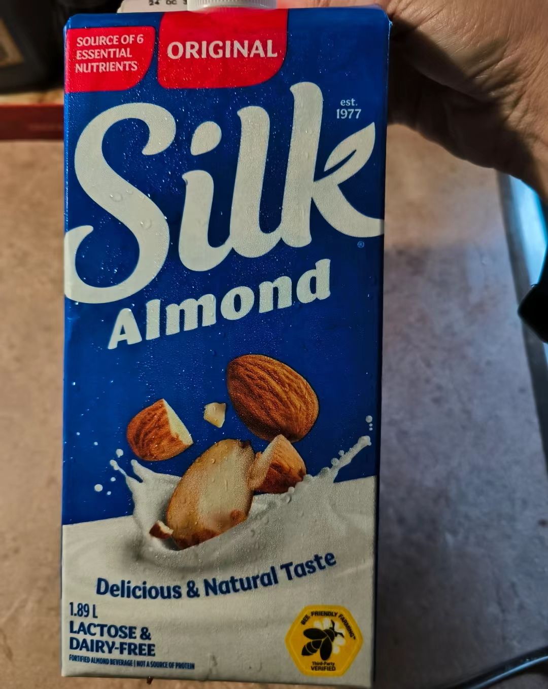 silk soy milk
